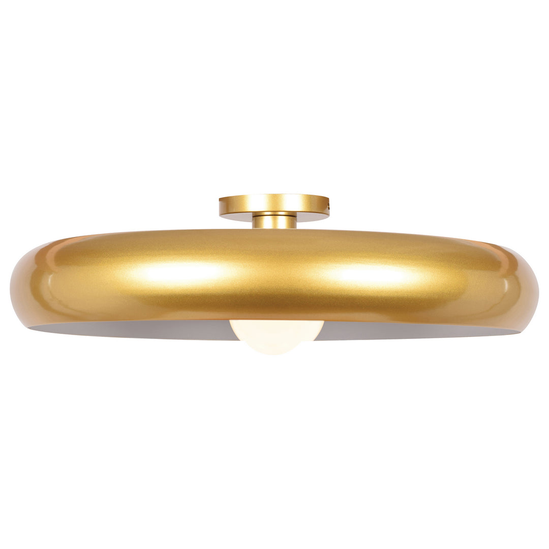 Access Bistro 23881LEDDLP-GLD/WHT Ceiling Light - Gold and White