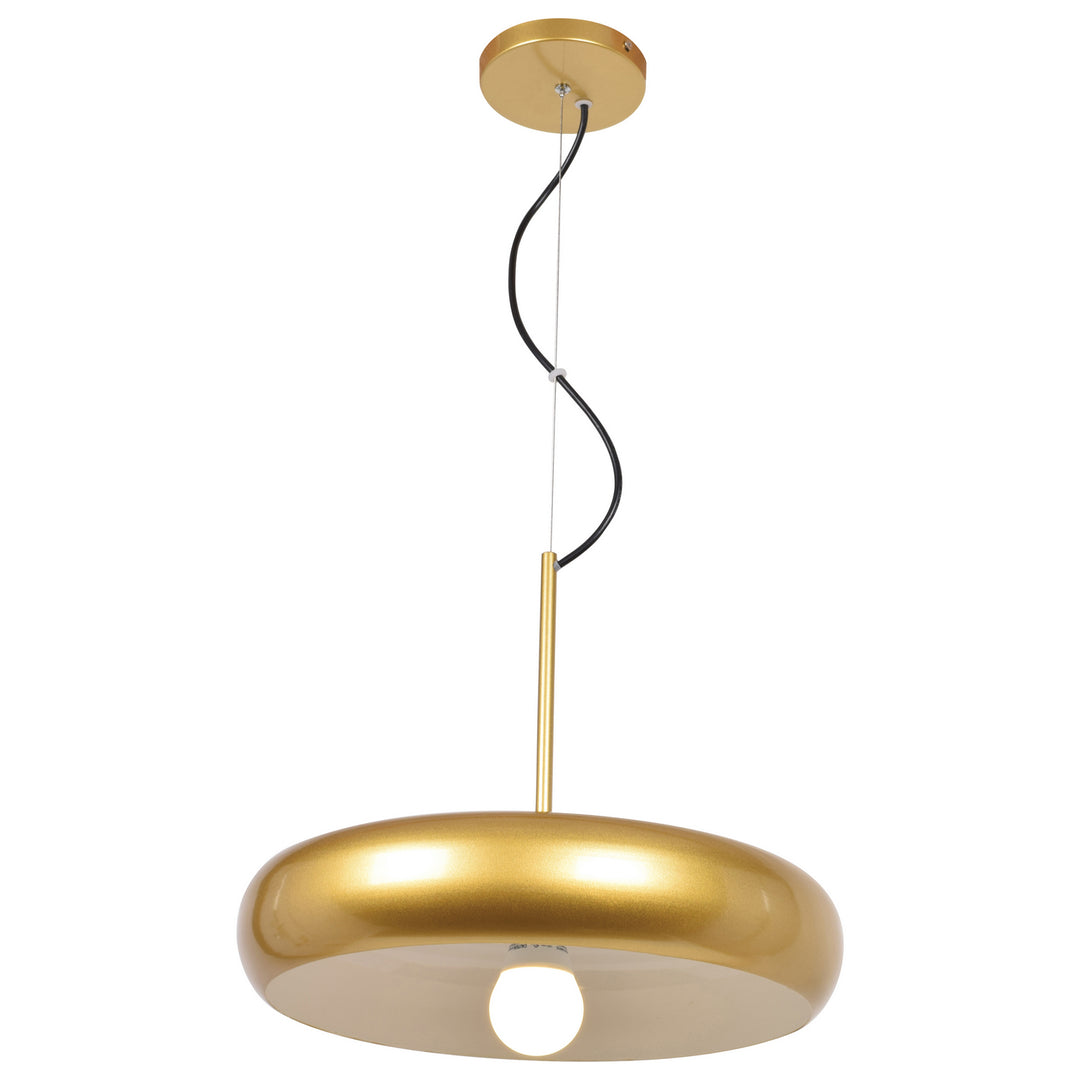 Access Bistro 23882LEDDLP-GLD/WHT Pendant Light - Gold and White