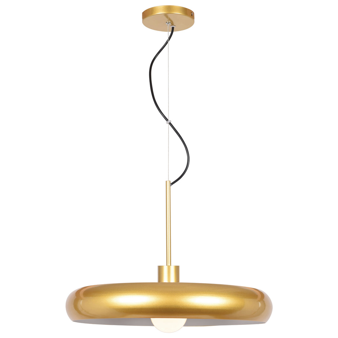 Access Bistro 23883LEDDLP-GLD/WHT Pendant Light - Gold and White