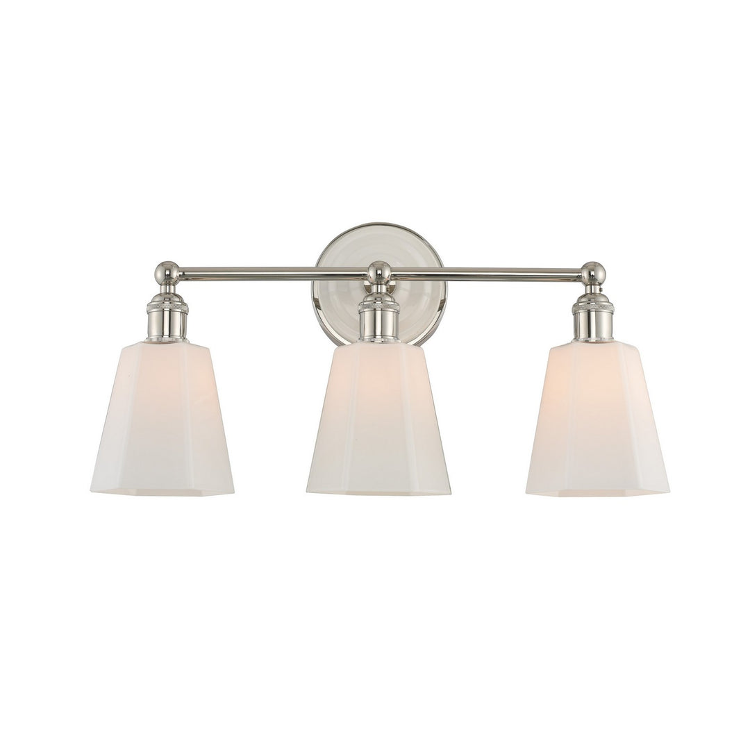 Kalco Greenwich 305033PN Bath Vanity Light 20 in. wide - Polished Nickel