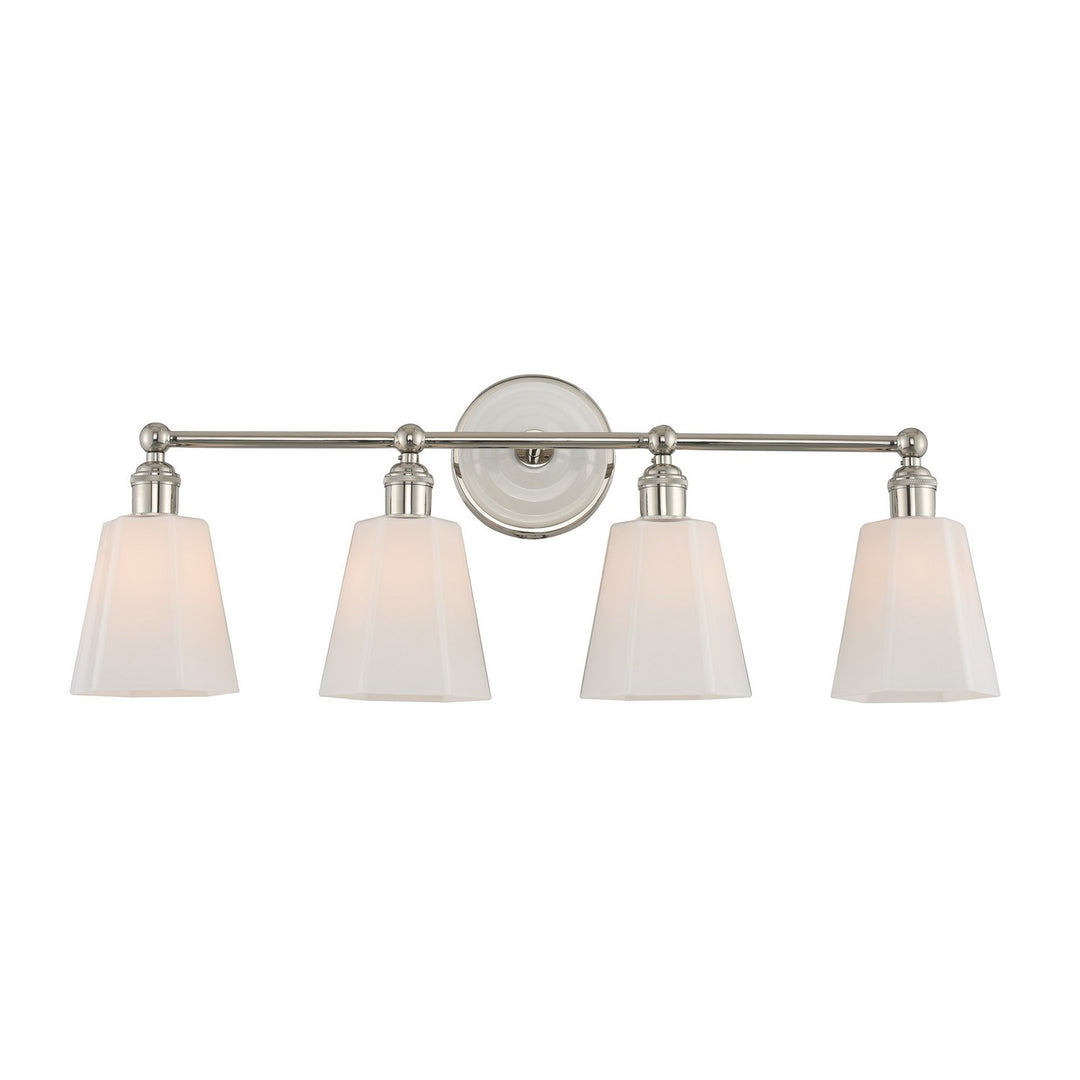 Kalco Greenwich 305034PN Bath Vanity Light 28 in. wide - Polished Nickel