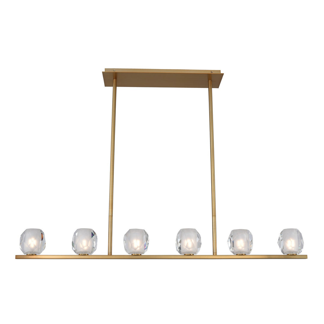 Kalco Stella 311760WB Pendant Light - Winter Brass