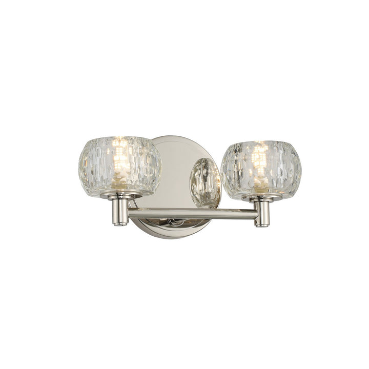 Kalco Ella 312832PN Bath Vanity Light 11 in. wide - Polished Nickel