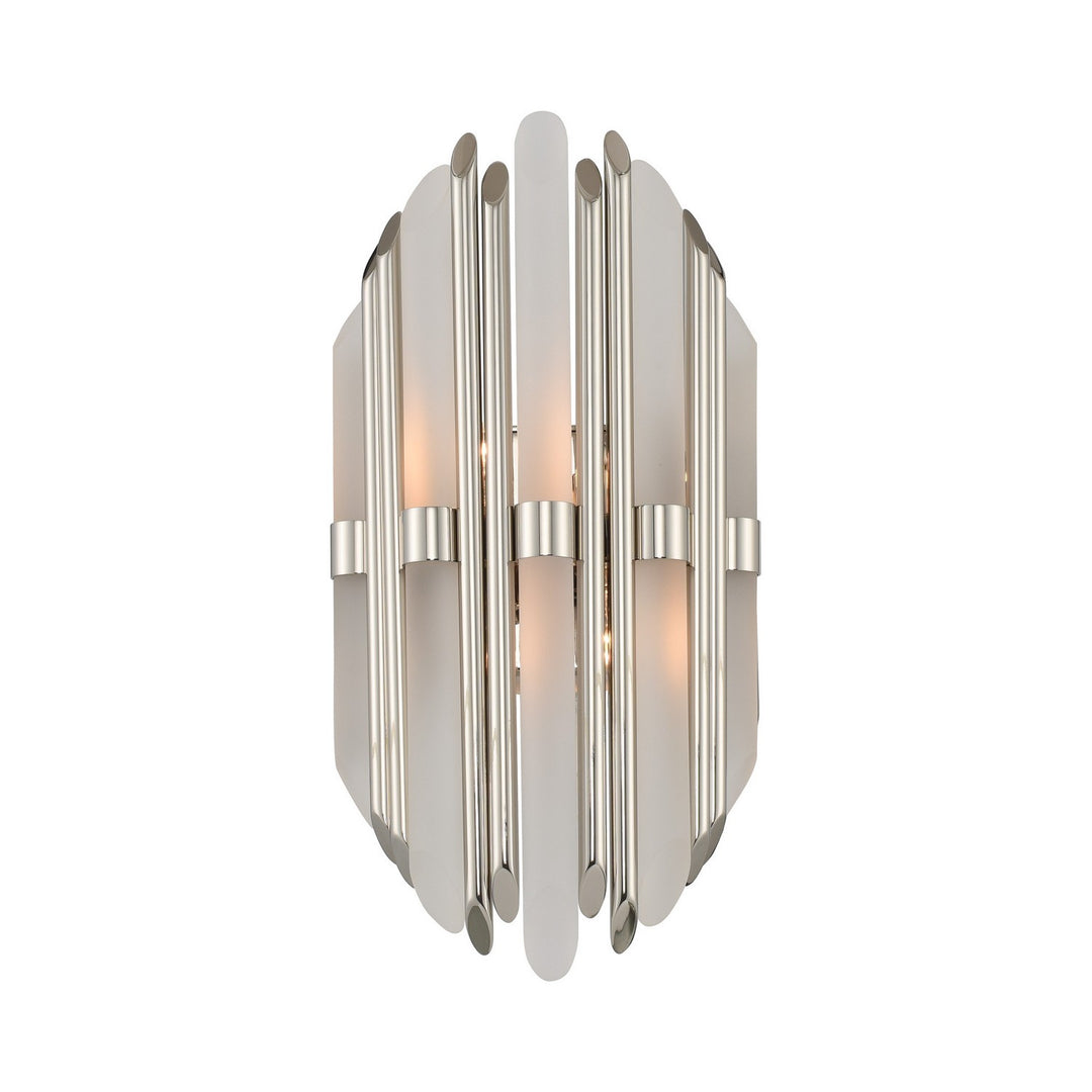 Kalco Massina 312920PN Wall Sconce Light - Polished Nickel