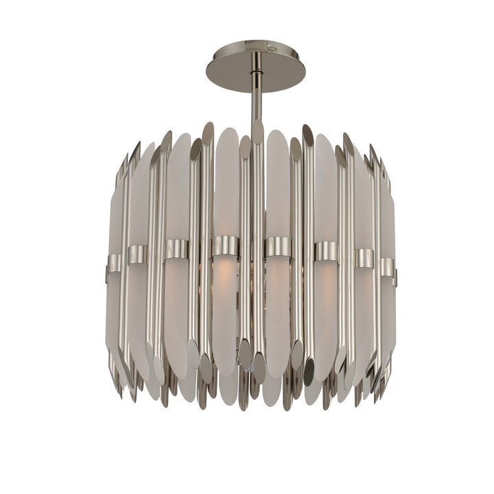 Kalco Massina 312951PN Pendant Light - Polished Nickel