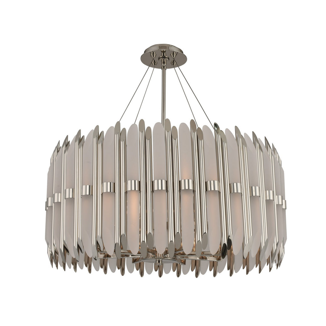 Kalco Massina 312953PN Chandelier Light - Polished Nickel