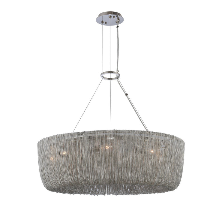 Kalco Genevieve 316950PN Pendant Light - Polished Nickel