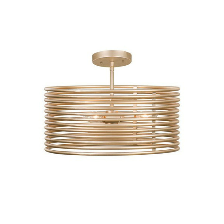 Kalco Emery 506440MG Ceiling Light - Modern Gold