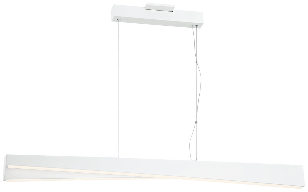 George Kovacs So Inclined P1155-655-L Pendant Light - Sand White