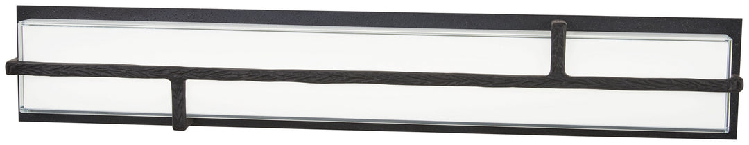 George Kovacs Sirato P1343-039-L Bath Vanity Light 33 in. wide - Spanish Iron