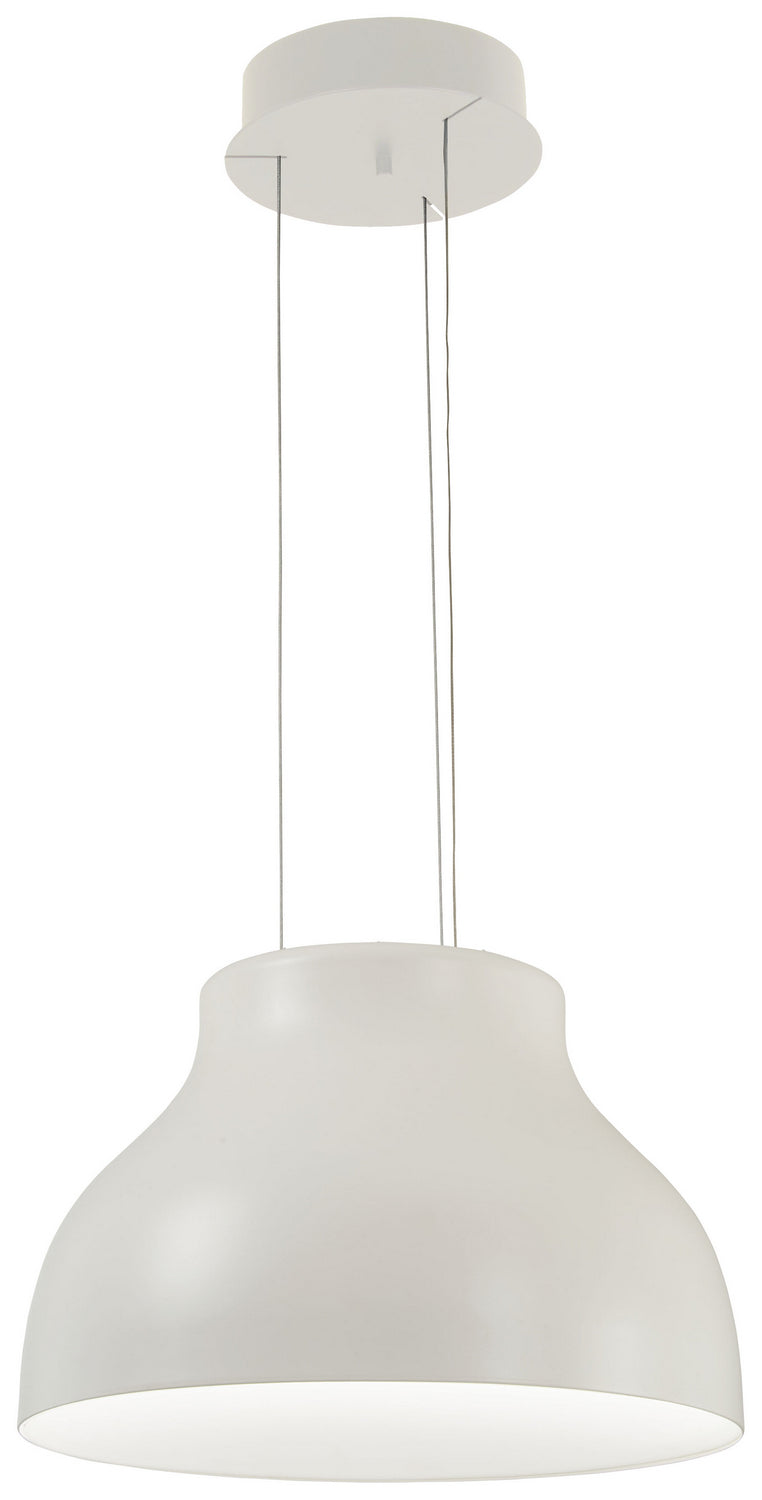 George Kovacs Kettle Up P1780-044B-L Pendant Light - Matte White