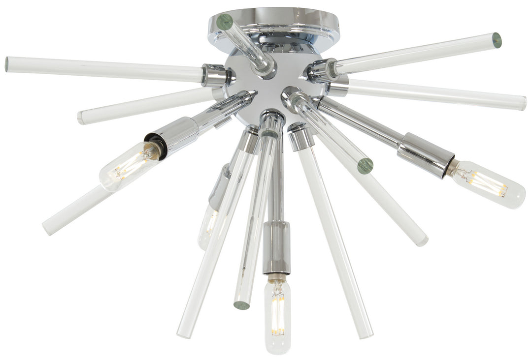 George Kovacs Spiked P1799-077 Ceiling Light - Chrome