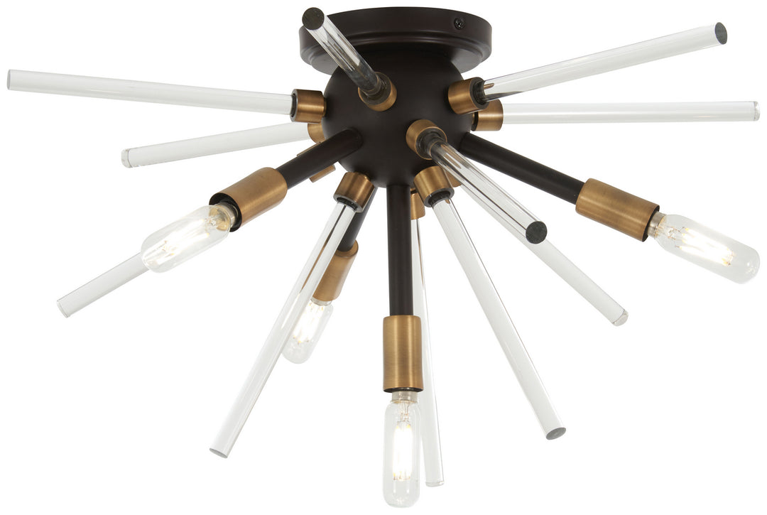 George Kovacs Spiked P1799-416 Ceiling Light - Chrome