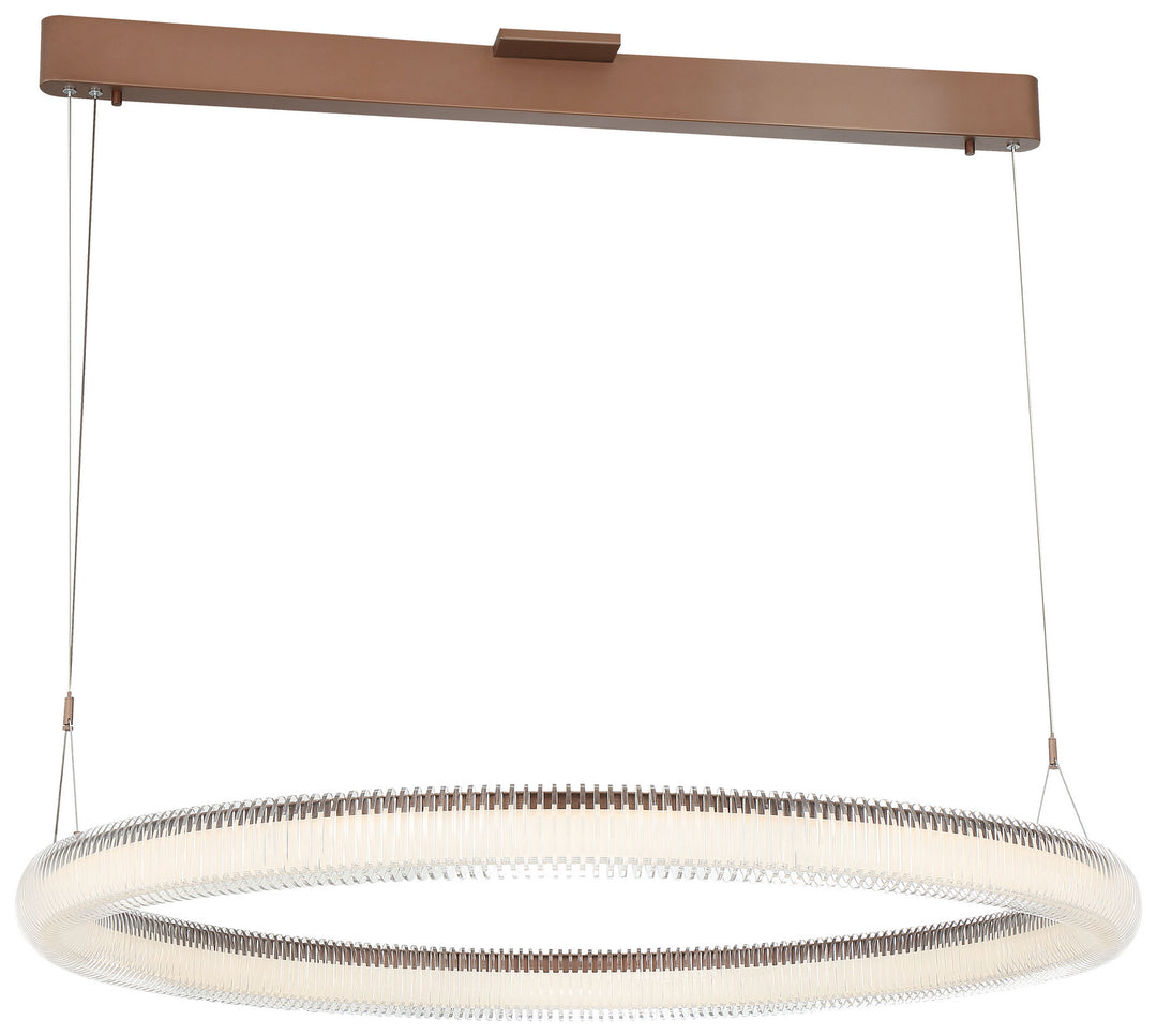 George Kovacs Roulette P8173-670-L Pendant Light - Satin Bronze
