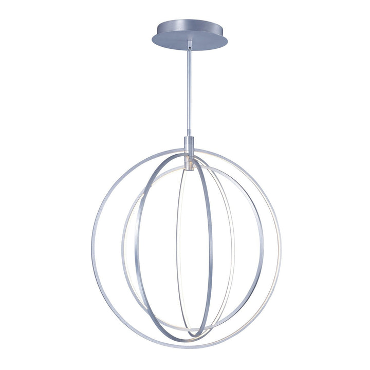 ET2 by Maxim Concentric LED E24048-BP Pendant Light - Brushed Platinum