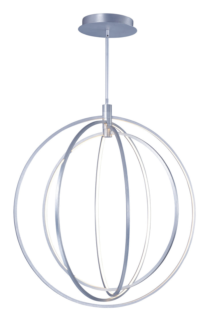 ET2 by Maxim Concentric LED E24049-BP Pendant Light - Brushed Platinum