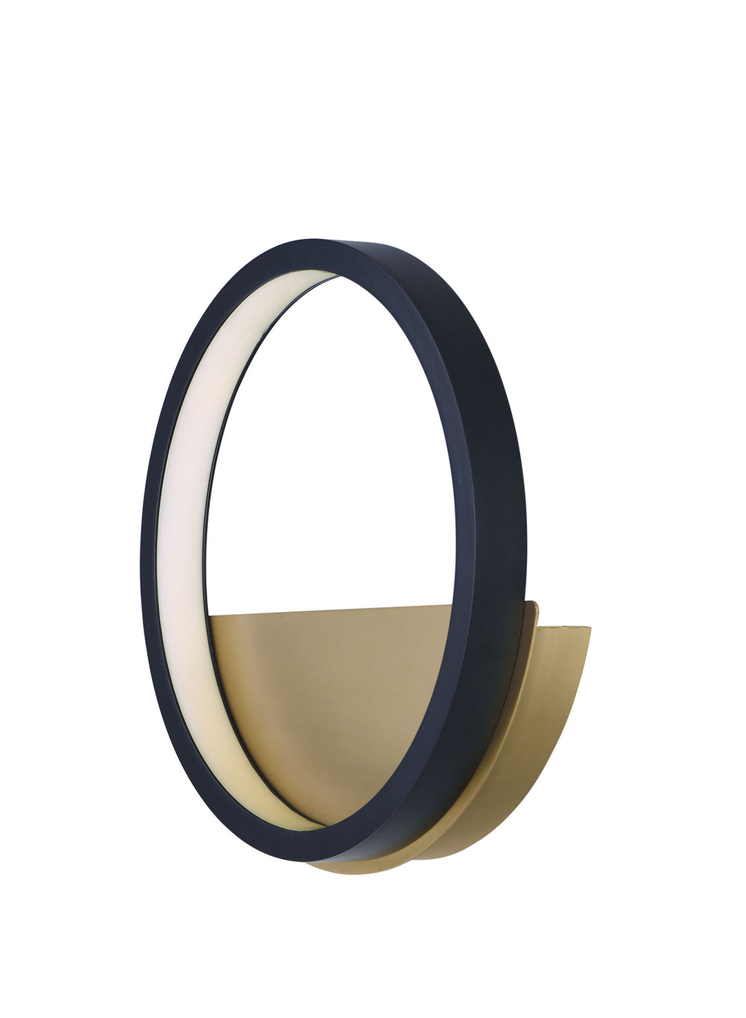 ET2 by Maxim Hoopla E24320-BKGLD Wall Light - Black / Gold