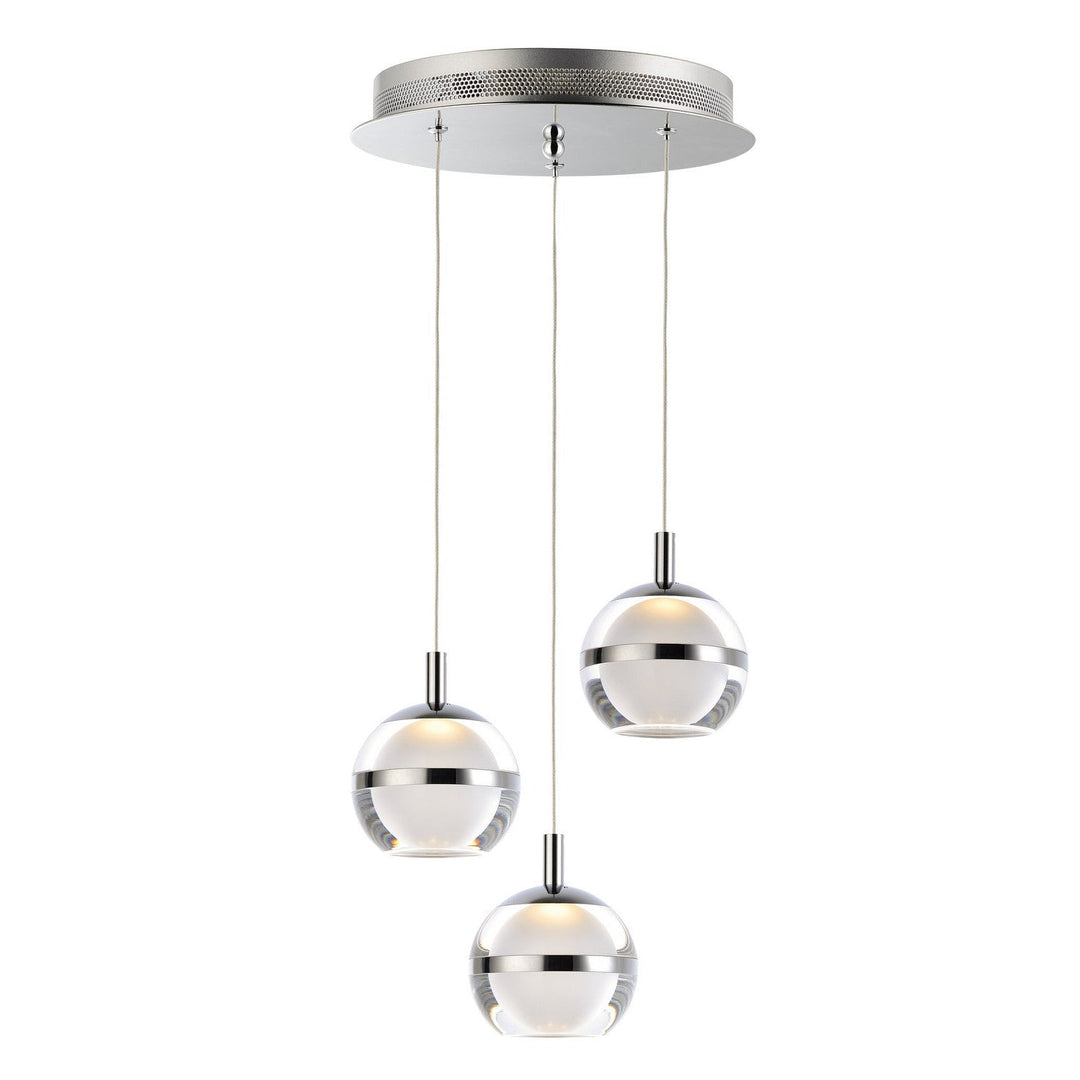 ET2 by Maxim Swank E24593-93PC Pendant Light - Polished Chrome