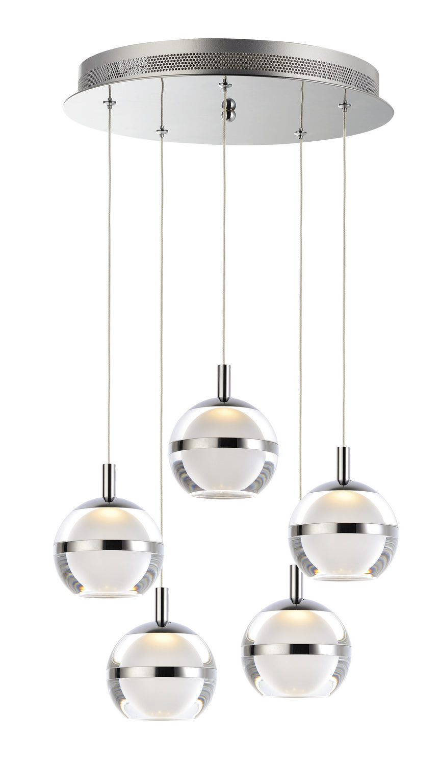 ET2 by Maxim Swank E24595-93PC Pendant Light - Polished Chrome