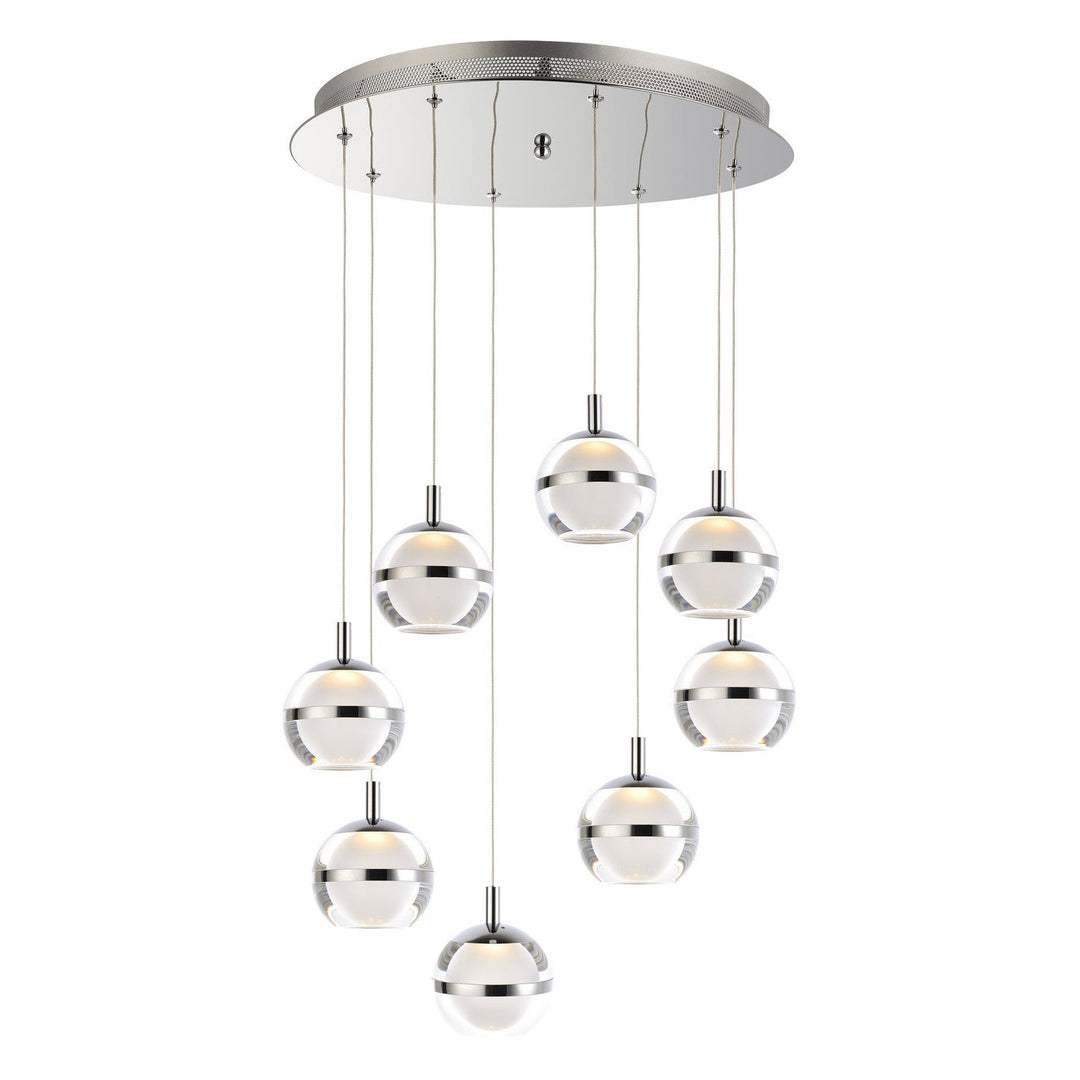 ET2 by Maxim Swank E24598-93PC Pendant Light - Polished Chrome