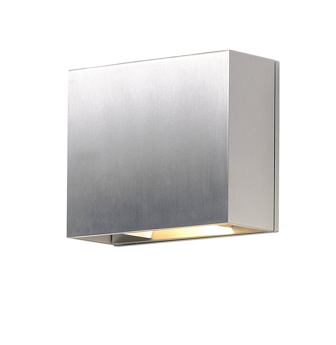 Et2 By Maxim E41328-SA Modern Alumilux Cube Outdoor Satin Aluminum