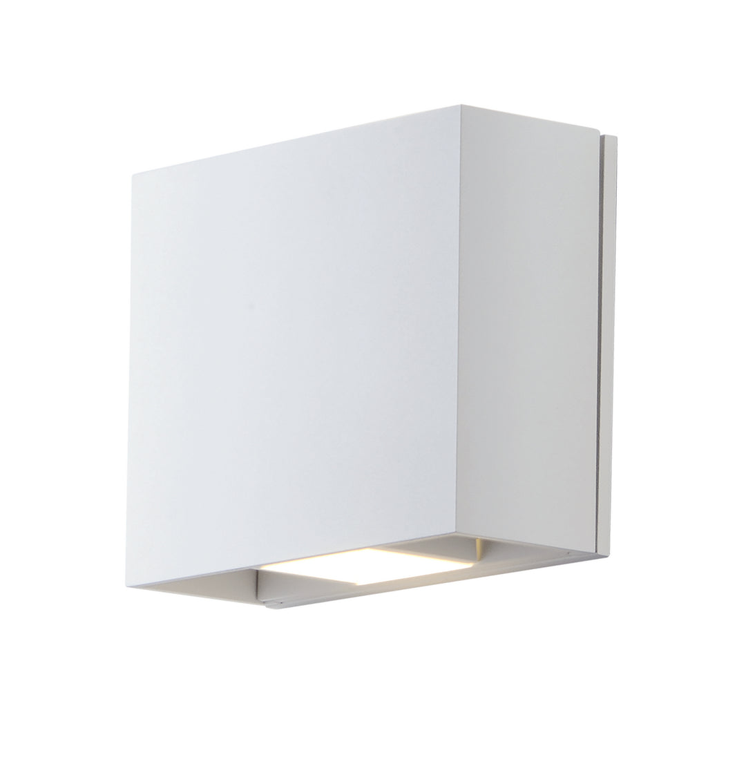 Et2 By Maxim E41328-WT Modern Alumilux Cube Outdoor White