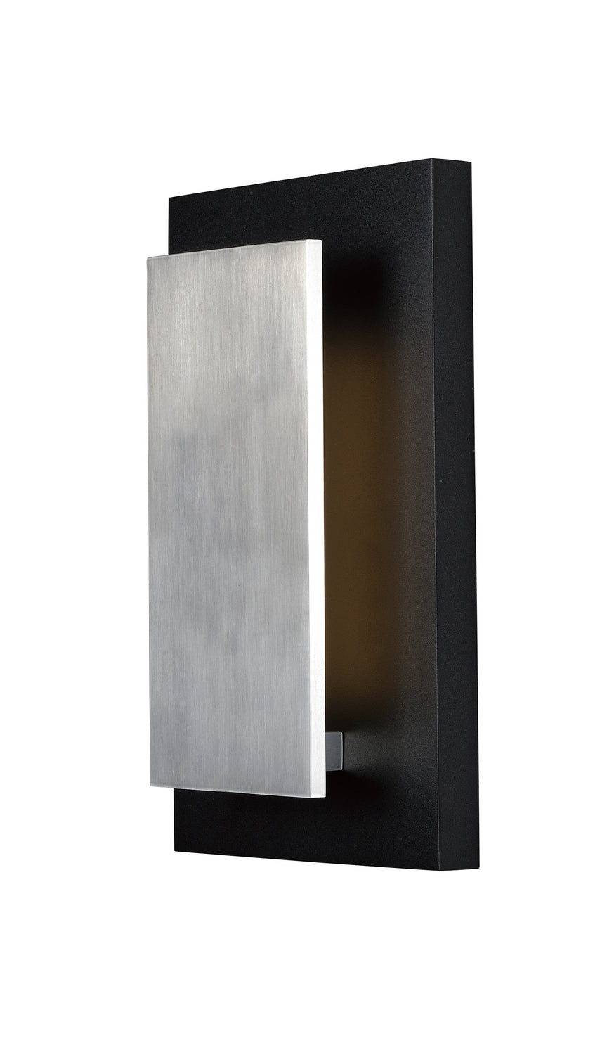 Et2 By Maxim E41335-BKSA Modern Alumilux Piso Outdoor Black / Satin Aluminum