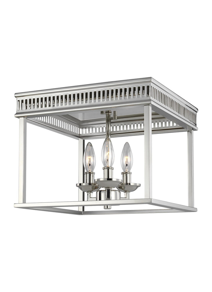 Visual Comfort Studio Woodruff FM521PN Ceiling Light - Polished Nickel