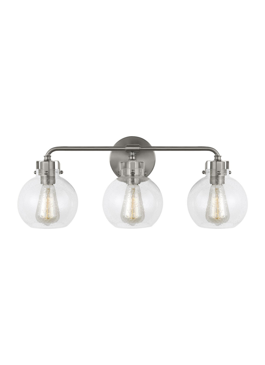 Visual Comfort Studio Clara VS24403SN Bath Vanity Light 24 in. wide - Satin Nickel