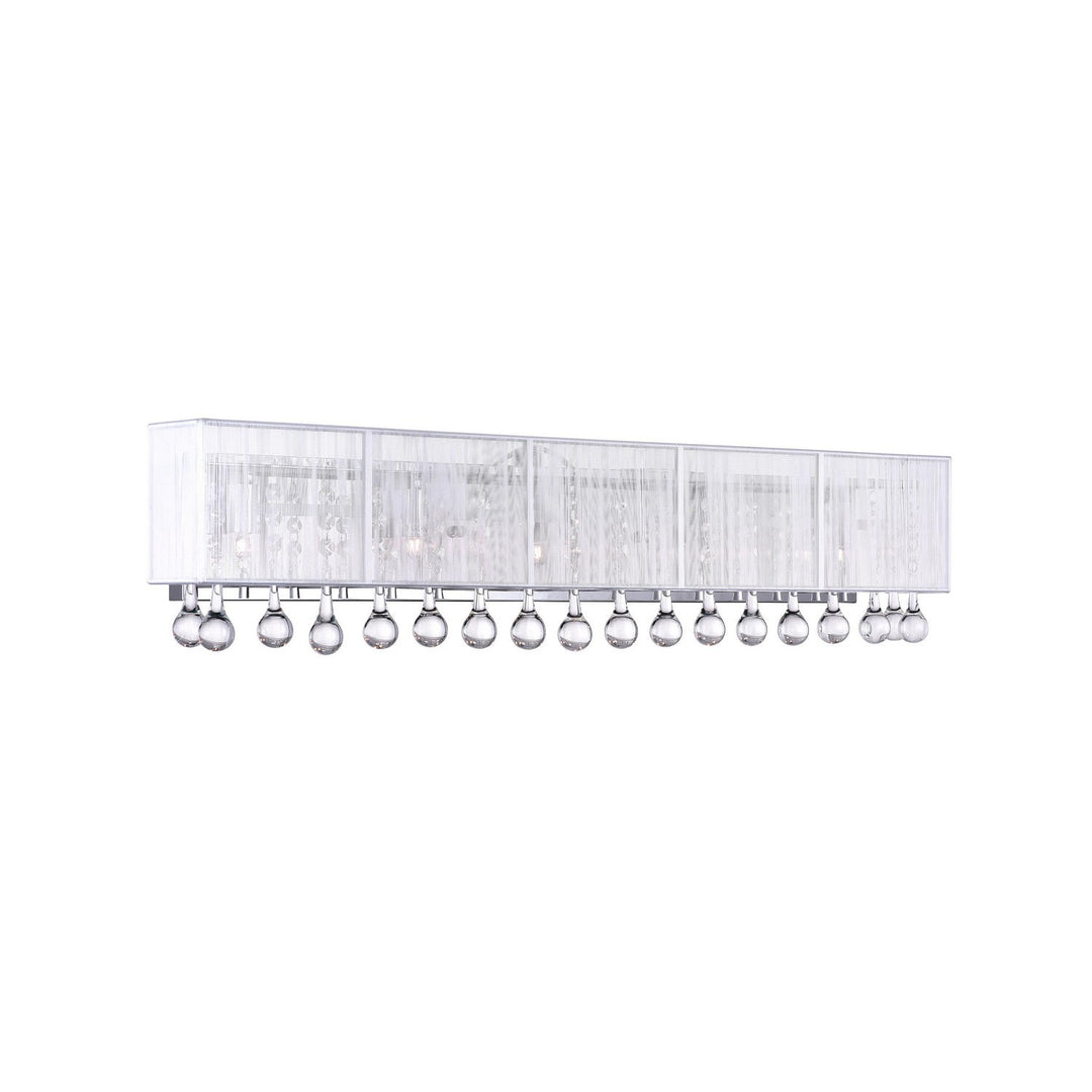 CWI Water Drop 5005w32c-rc (w) Bath Vanity Light 32 in. wide - Chrome