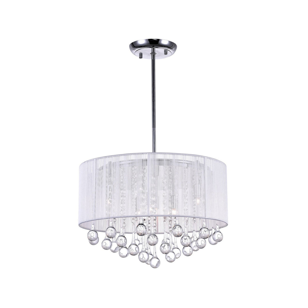 CWI Water Drop 5006p18c-r(w) Pendant Light - Chrome