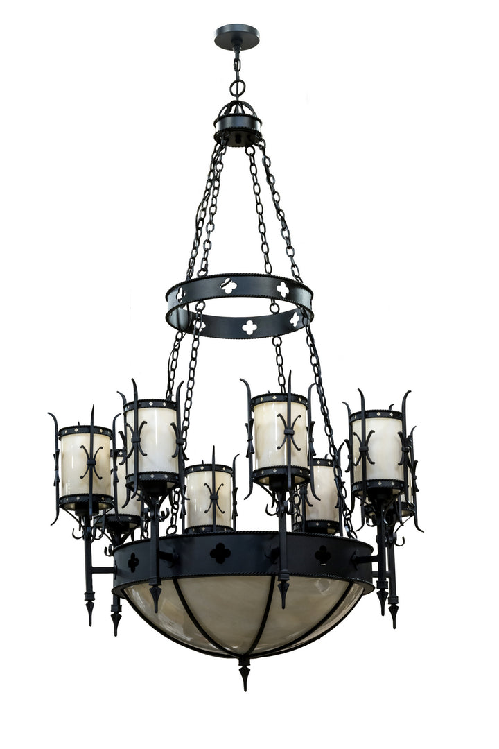 Meyda Tiffany Sabrina 164773 Chandelier Light - Antique,Antique Brass