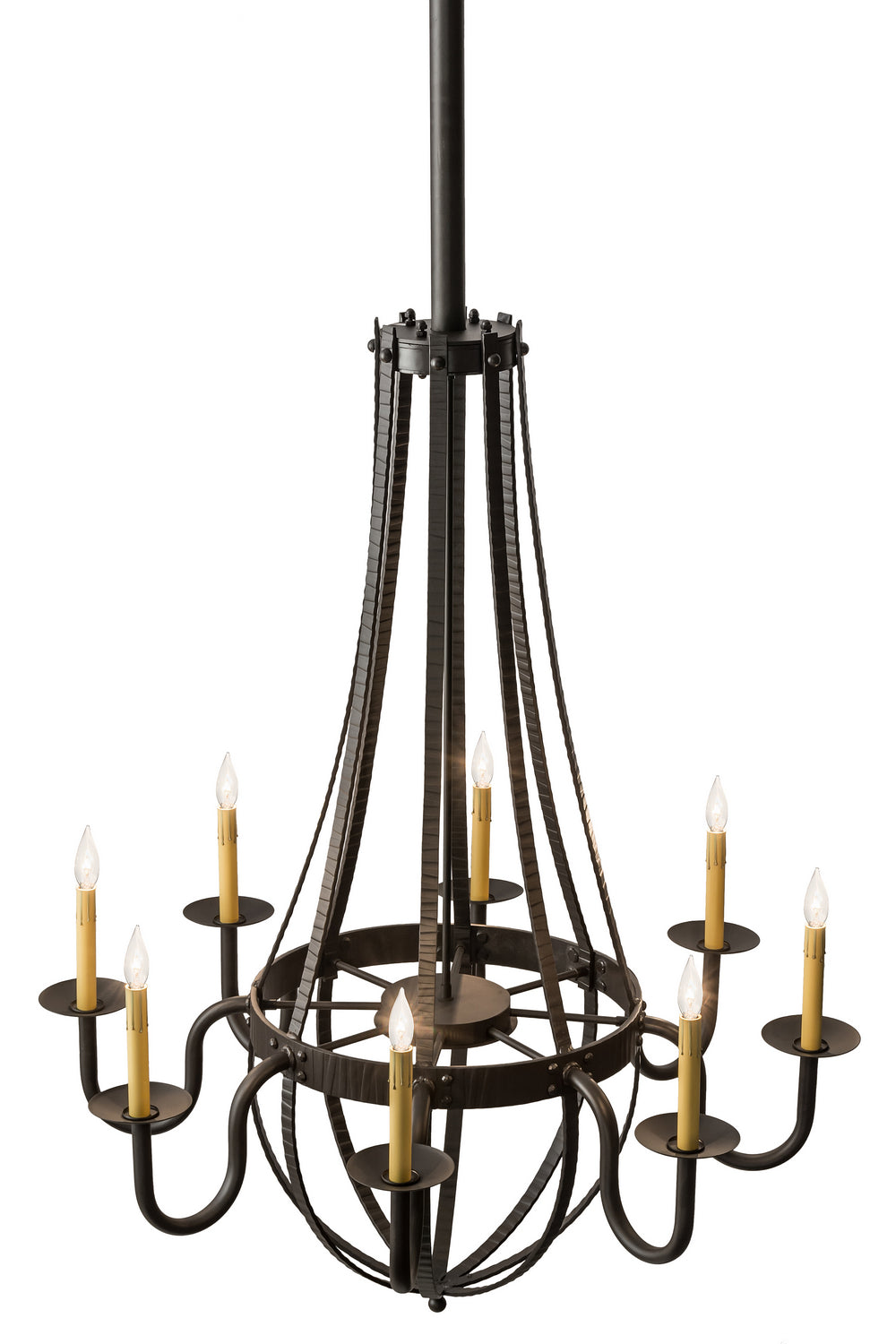 Meyda Tiffany Barrel Stave 167781 Chandelier Light - Oil Rubbed Bronze