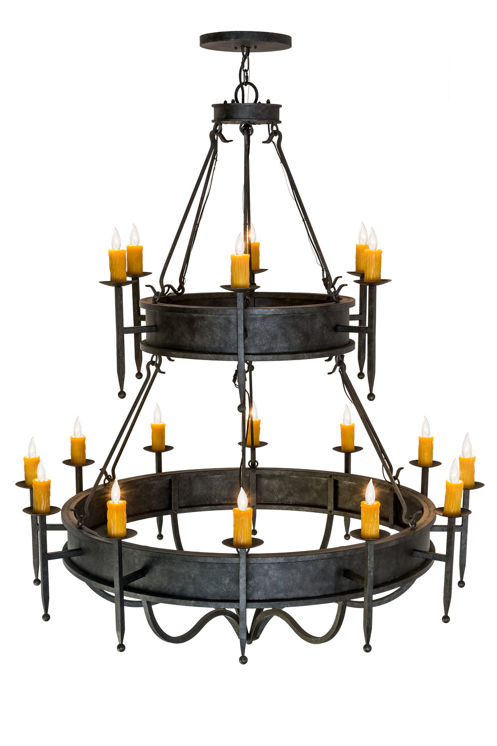 Meyda Tiffany Marta 168295 Chandelier Light - Oil Rubbed Bronze