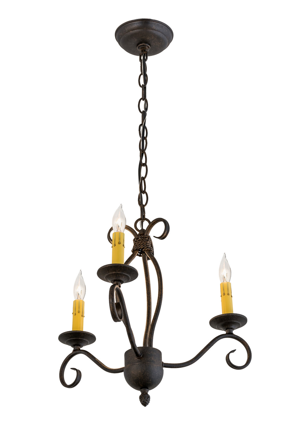 Meyda Tiffany Sienna 169826 Chandelier Light - Mahogany Bronze