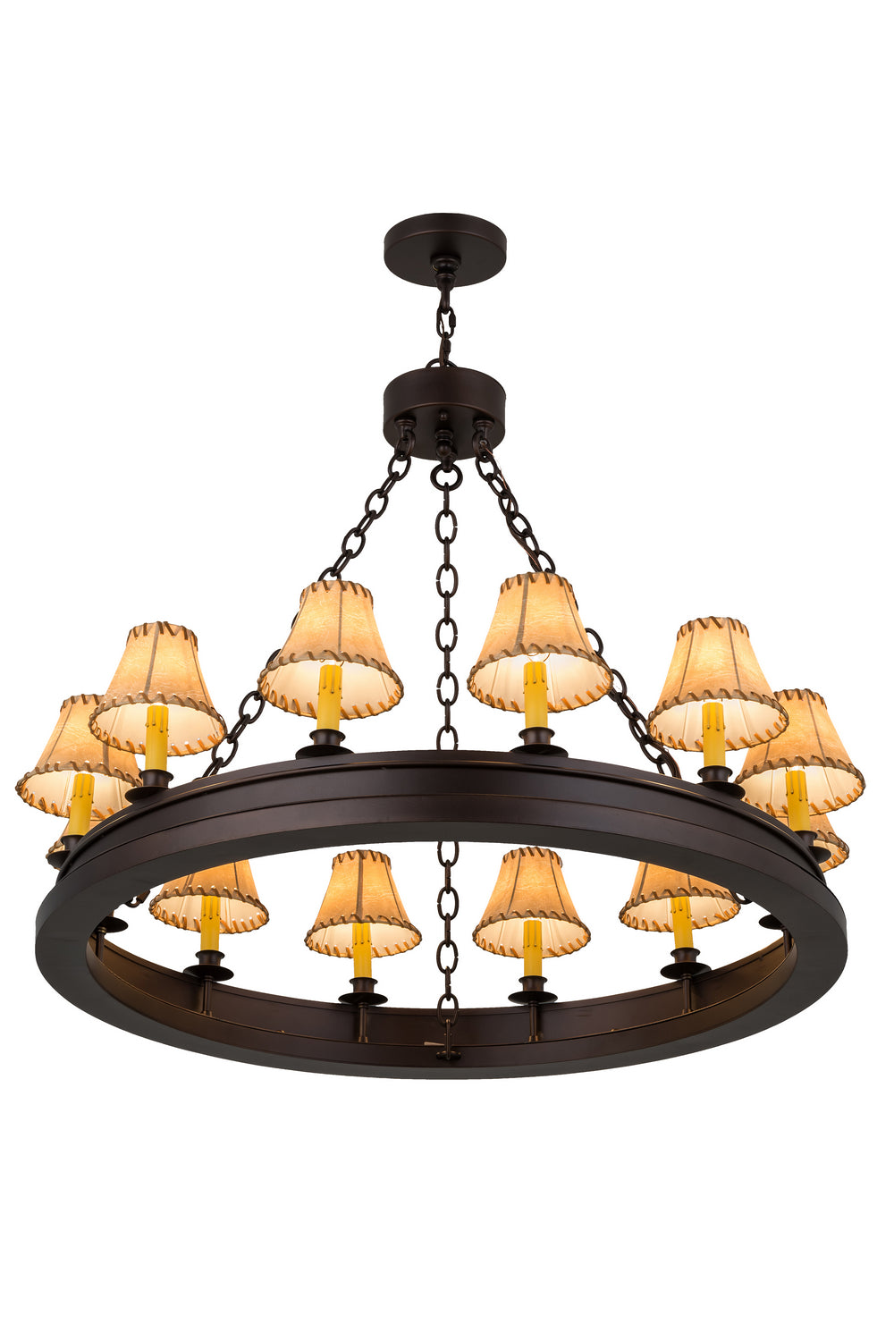 Meyda Tiffany Sullivan Ranch 172680 Chandelier Light - Mahogany Bronze
