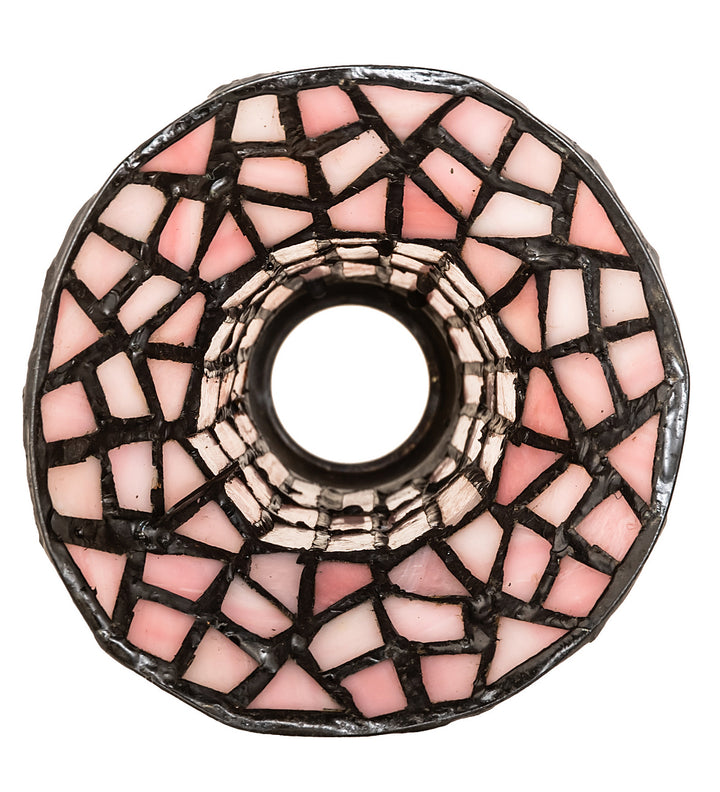 Meyda Tiffany Lighting 17570 Stained Glass Pond Lily Shade Lamp Shade Bronze / Dark