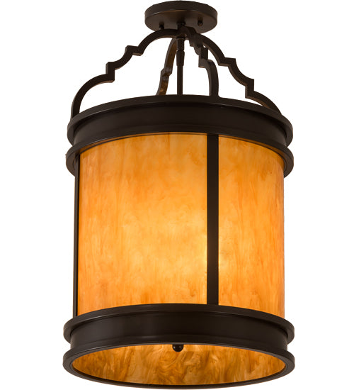 Meyda Tiffany Wyant 195444 Ceiling Light - Antique Copper,Oil Rubbed Bronze