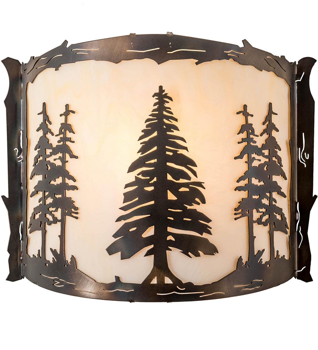 Meyda Tiffany Tall Pines 197101 Wall Light - Antique Copper