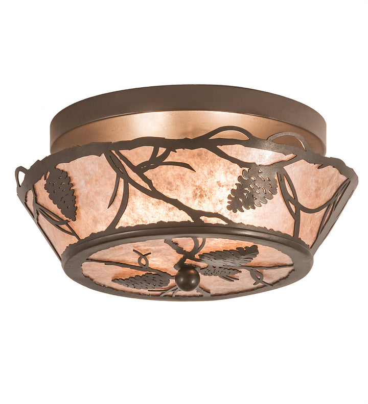 Meyda Tiffany Whispering Pines 197919 Ceiling Light - Bronze
