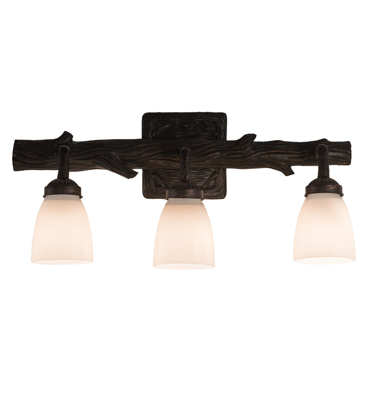 Meyda Tiffany Northwoods Pine 201776 Bath Vanity Light 22 in. wide - Timeless Bronze