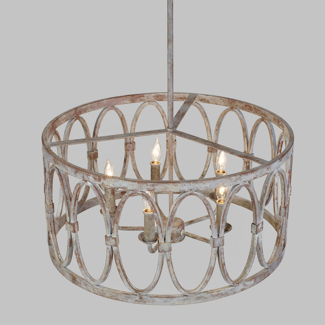 Visual Comfort Studio Patrice F3222/5DA Chandelier Light - Deep Abyss