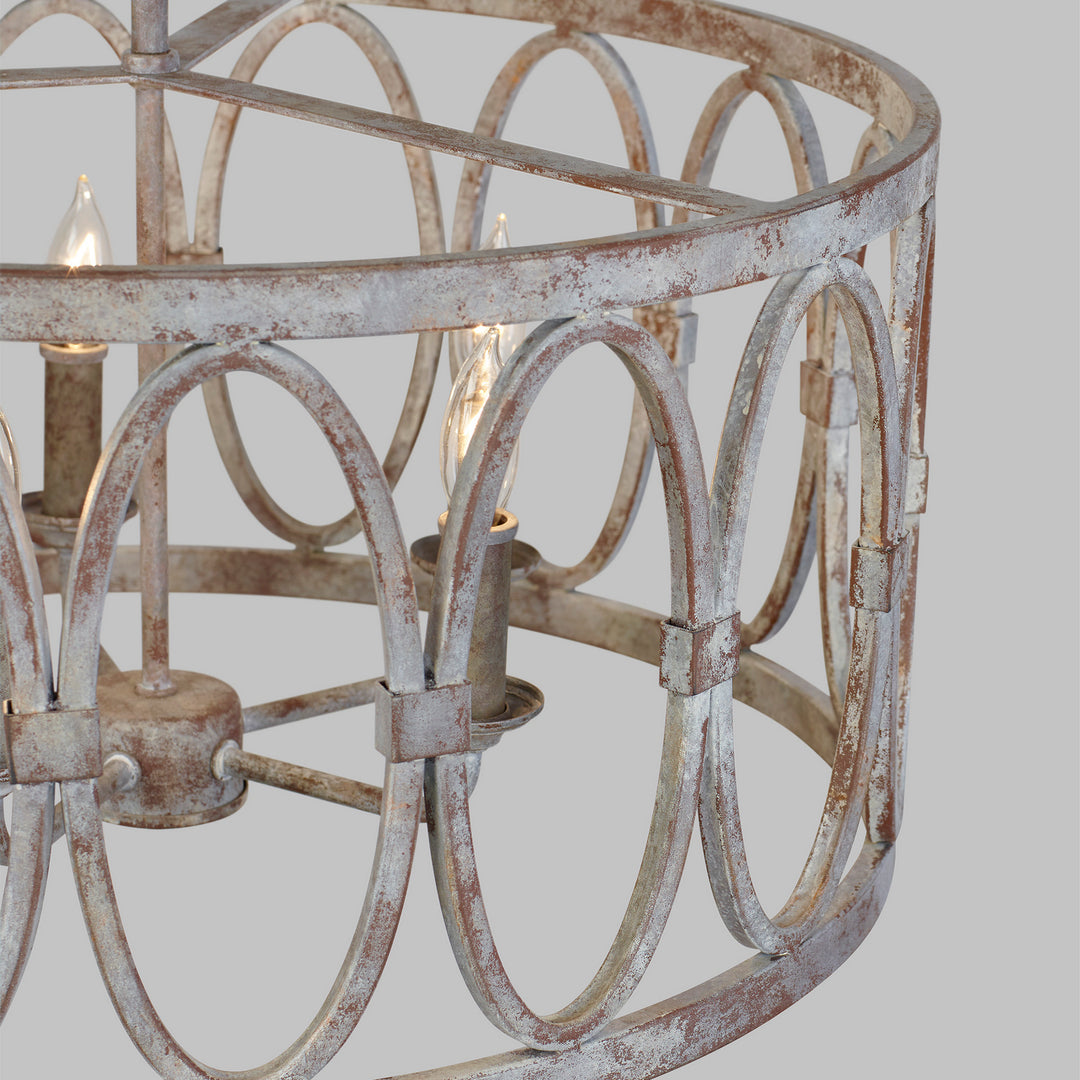 Visual Comfort Studio Patrice F3222/5DA Chandelier Light - Deep Abyss