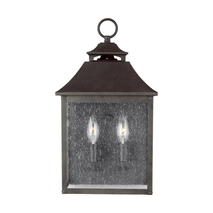 Visual Comfort Studio OL14400SBL Galena Two Light Pocket Wall Lantern Outdoor Bronze / Dark
