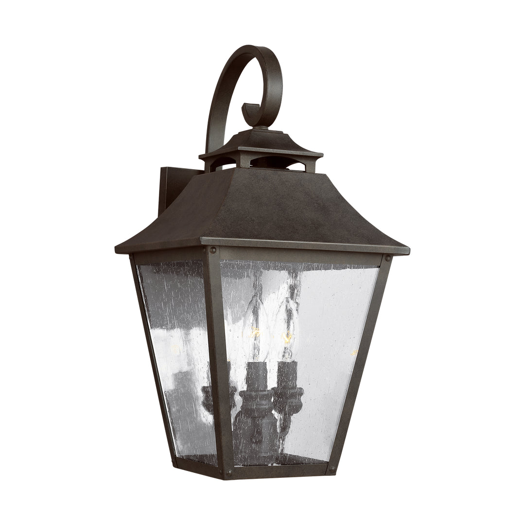 Visual Comfort Studio OL14403SBL Galena Three Light Lantern Outdoor Bronze / Dark