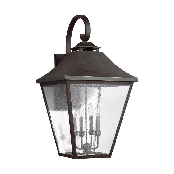 Visual Comfort Studio OL14405SBL Galena Four Light Lantern Outdoor Bronze / Dark