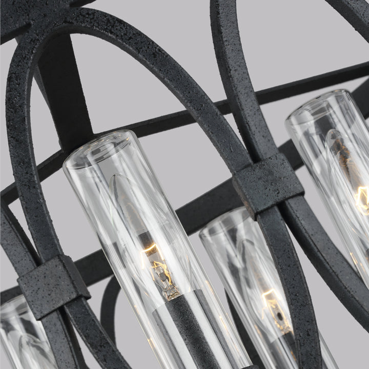 Visual Comfort Studio Patrice OLF3222/5DWZ Chandelier Light - Dark Weathered Zinc