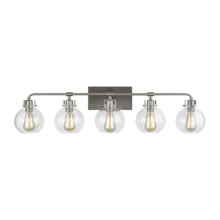 Visual Comfort Studio Clara VS24405SN Bath Vanity Light 40 in. wide - Satin Nickel