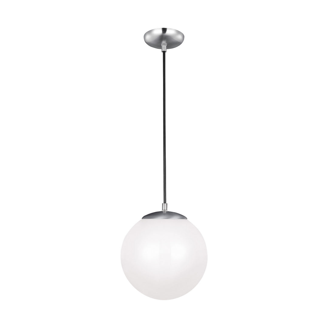 Visual Comfort Studio Leo - Hanging Globe 602093S-04 Pendant Light - Satin Aluminum