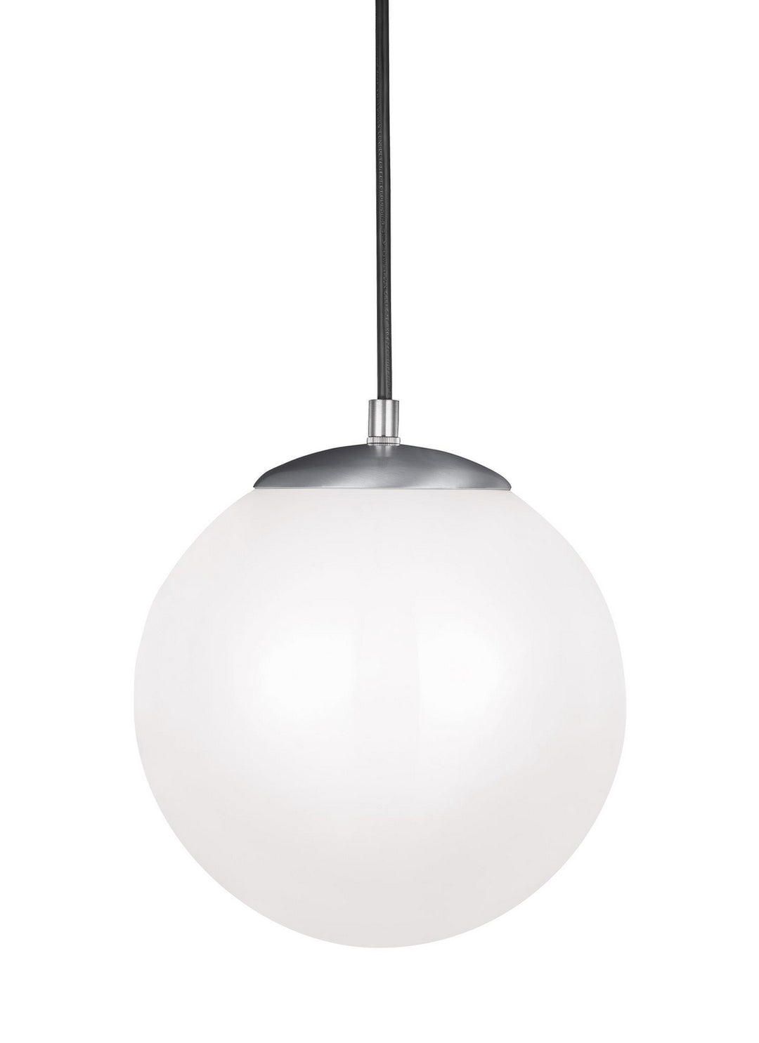 Visual Comfort Studio Leo - Hanging Globe 602093S-04 Pendant Light - Satin Aluminum